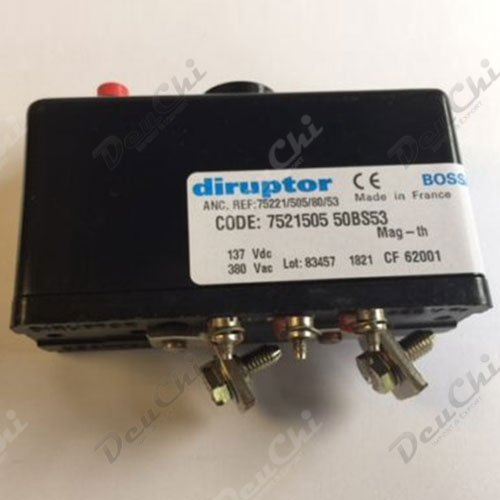 Yellow series circuit breaker