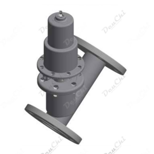 BUROCCO Pneumatisches Winkelventil VPFL-Serie - FL UNI PN 10/16