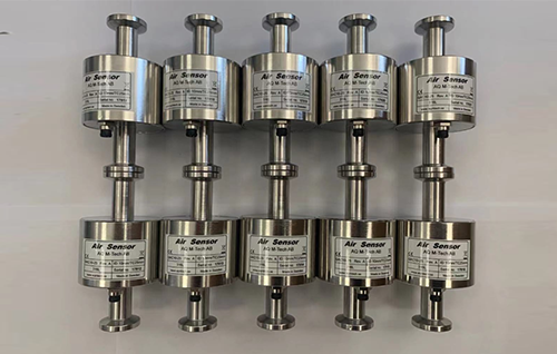 Anwendungsfall des AQ-Bläsensensors in einem Niederdruck-Chromatographiesystem eines Pharmaanlagenherstellers